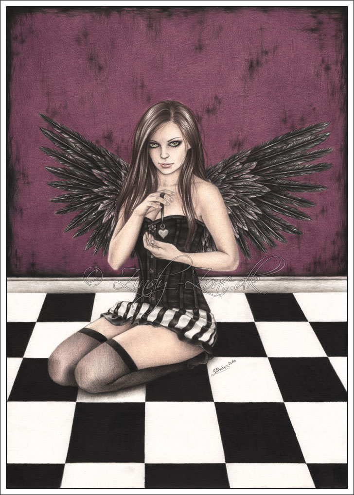 Dark Love Angel by Zindy S. D. Nielsen
