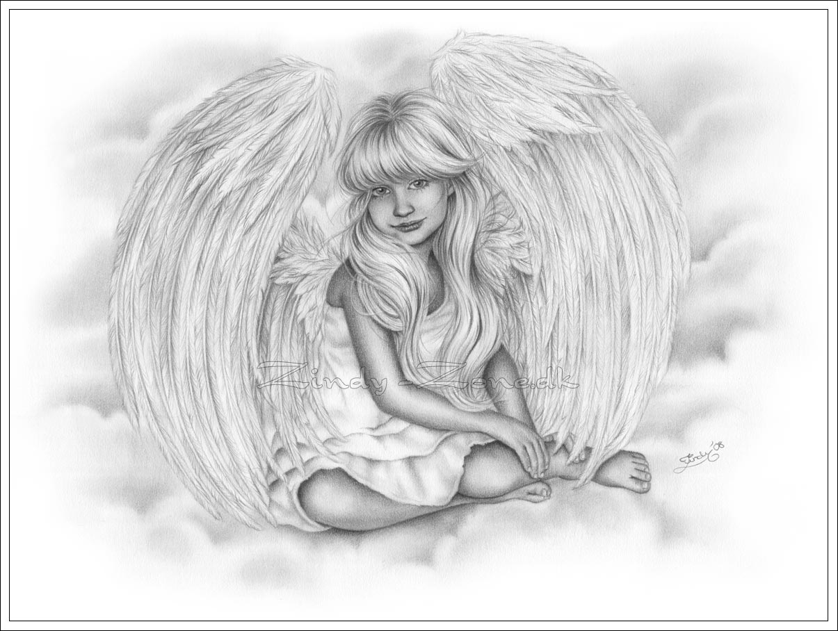 Angel drawingS on Pinterest Angel Drawing Pencil