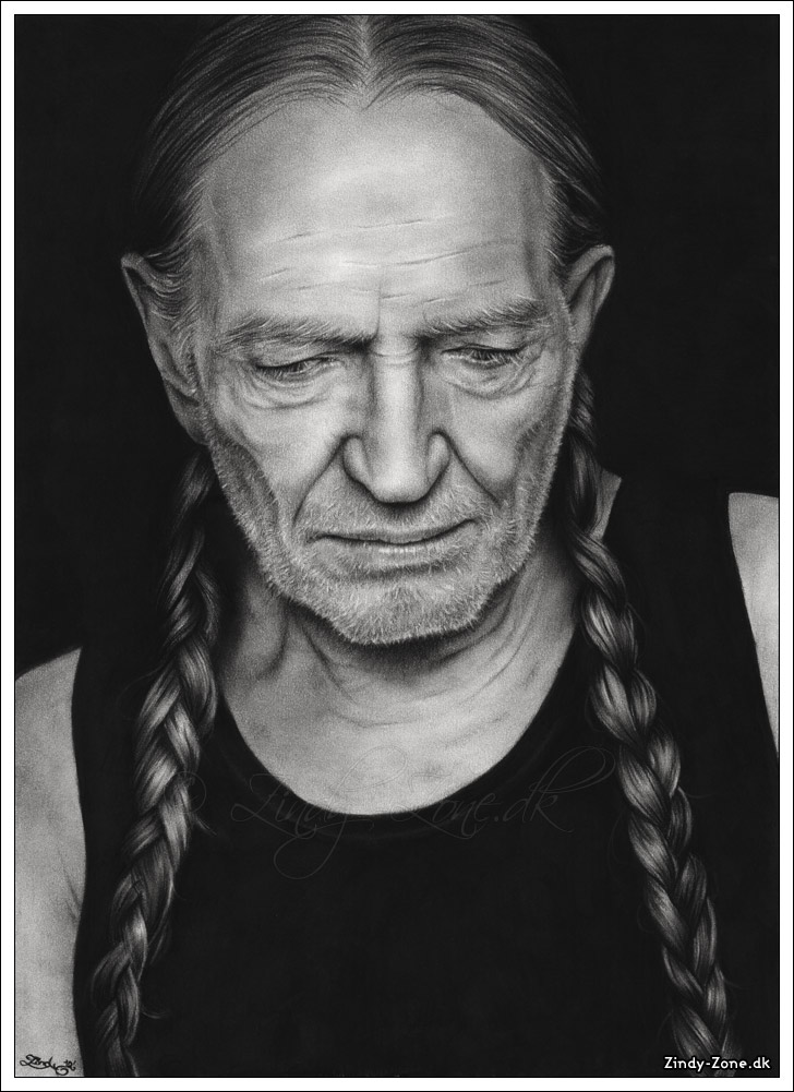 Willie Nelson Drawing