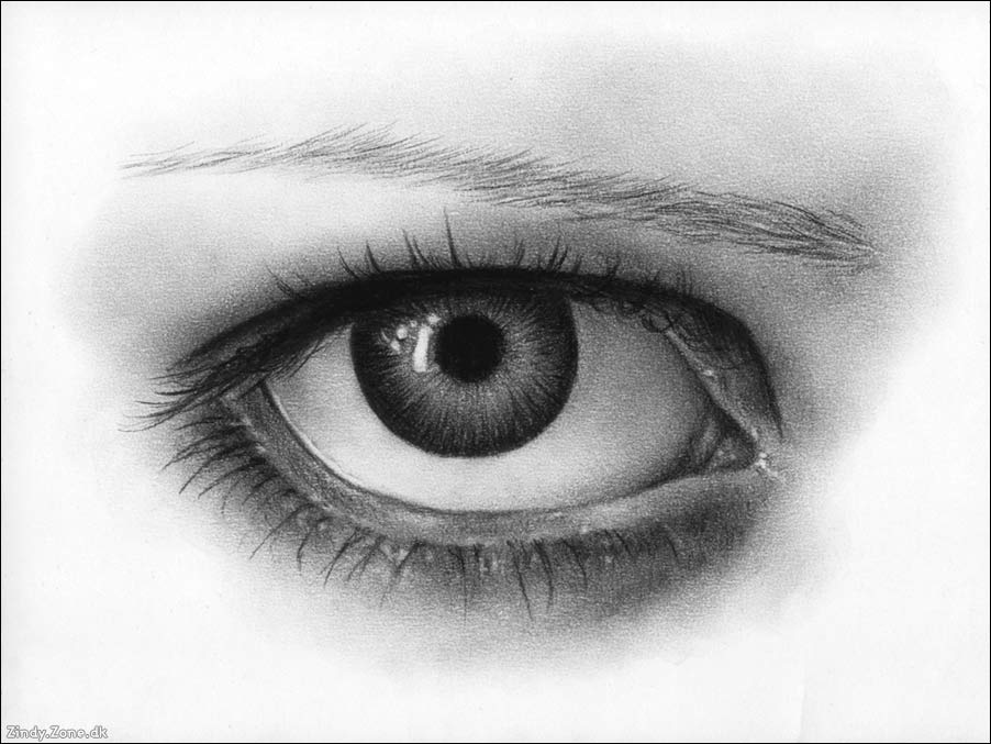 Zindy-Zone.dk - Tutorials - Charcoal Eye Tutorial