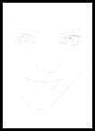 Face Drawing Step 1