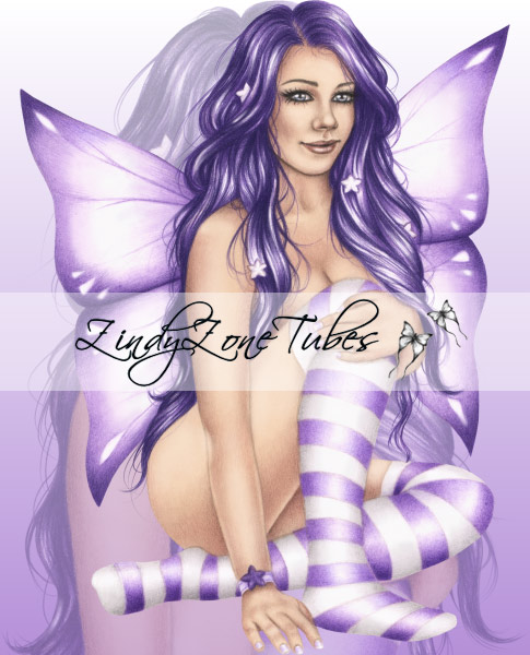 Purple Star Fairy Tube