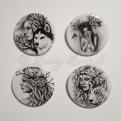 Spiritual Nature Buttons Pack