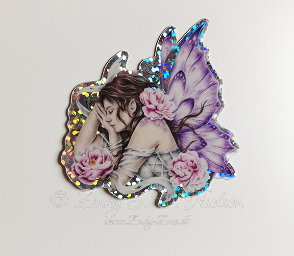Peony Fairy Sticker