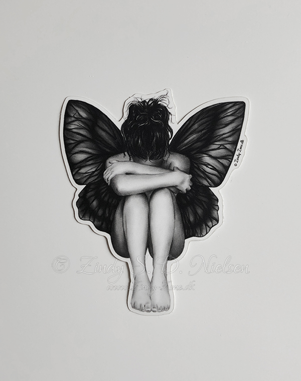 The Sad Butterfly Sticker