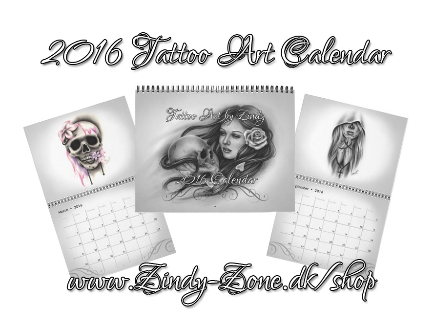 2016 Tattoo Art Calendar