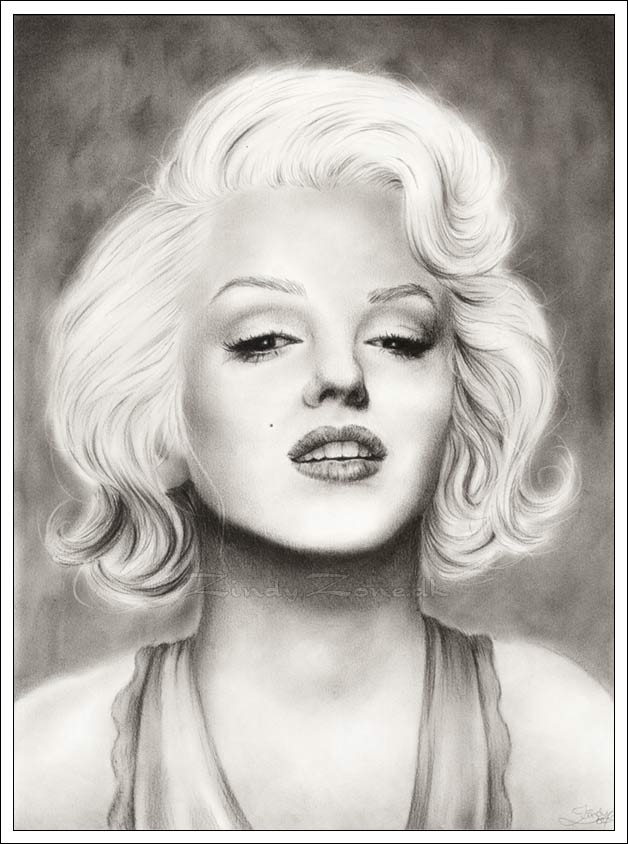 Zindy-Zone.dk - Star Drawings - Marilyn Monroe